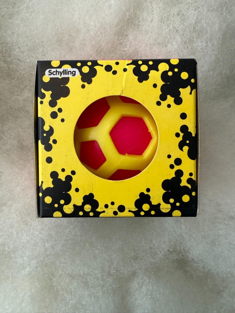 NEW Needoh Brand Atomic Squeeze – Yellow and Pink