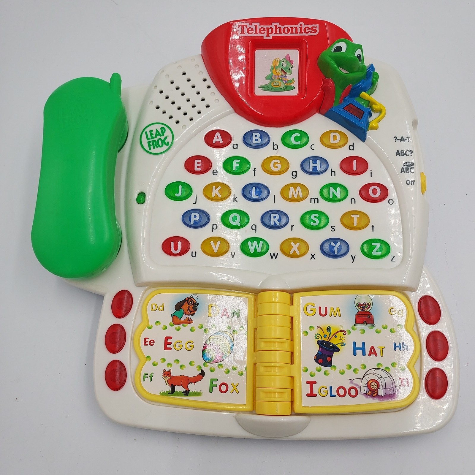 Leapfrog Telephonics Learning ABC Alphabet Letters Words Sounds With Telephone