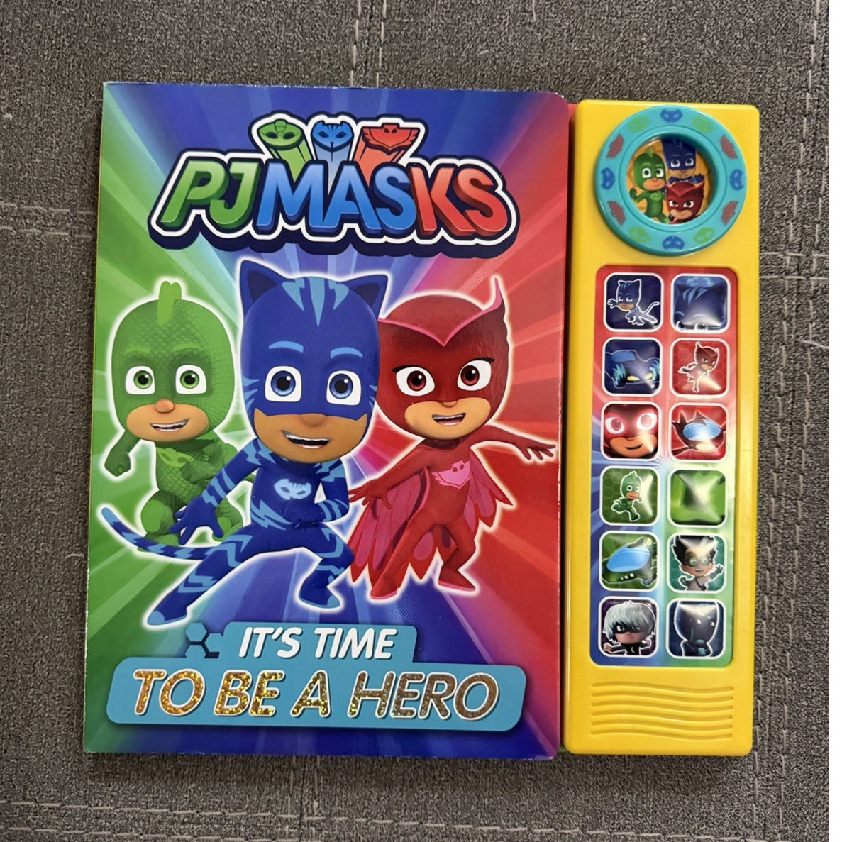 pi kids PJ Masks Play-a-Sound It’s Time To Be A Hero Electronic Learning Book