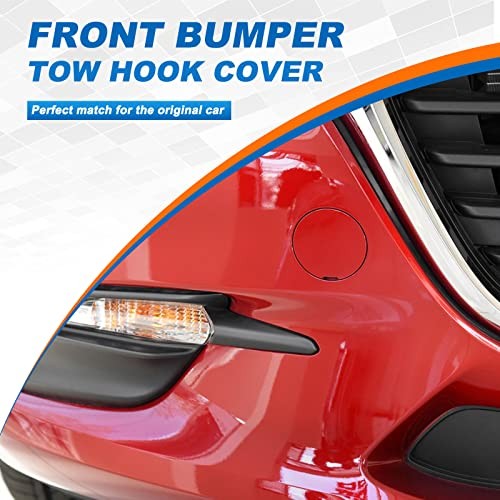 Front Bumper Tow Hook Cover Towing Eye Cap Fit for Blue right passenger side