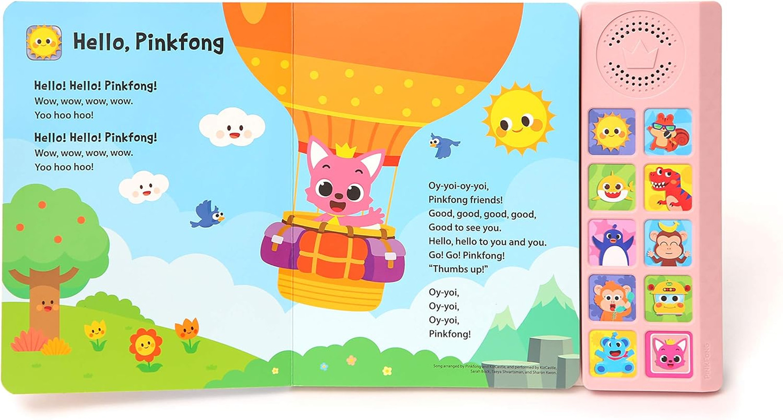 Sing-Alongs Sound Book Baby Shark Toys Learning Education Interactive Toddler