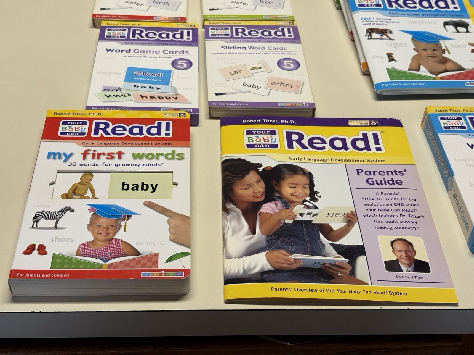 Your Baby Can Read Early Language Development System Infants-Children Books/DVD