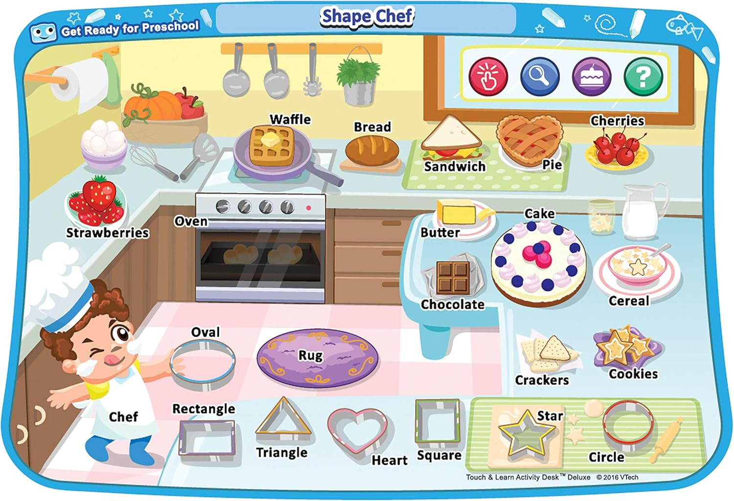 VTech Touch and Learn Activity Desk Deluxe Expansion Pack – Get Ready for