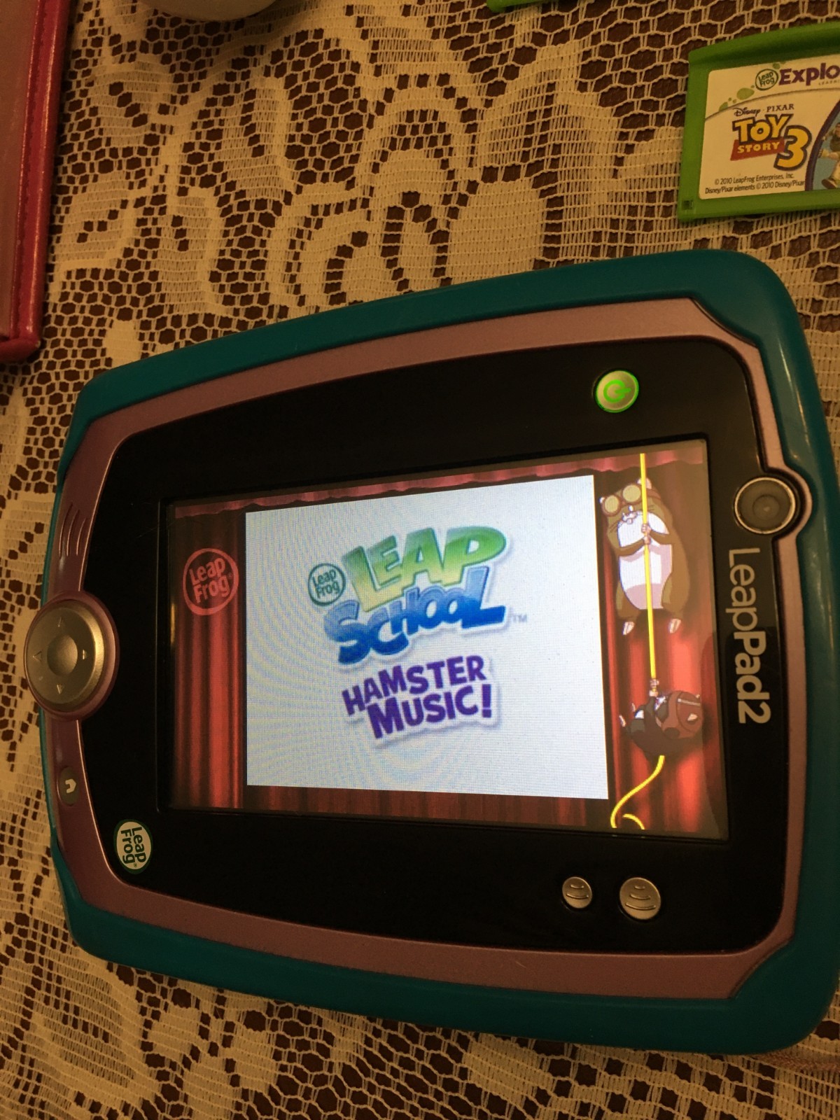 Leapfrog Leappad2 learning System w 7 games & Case Tested