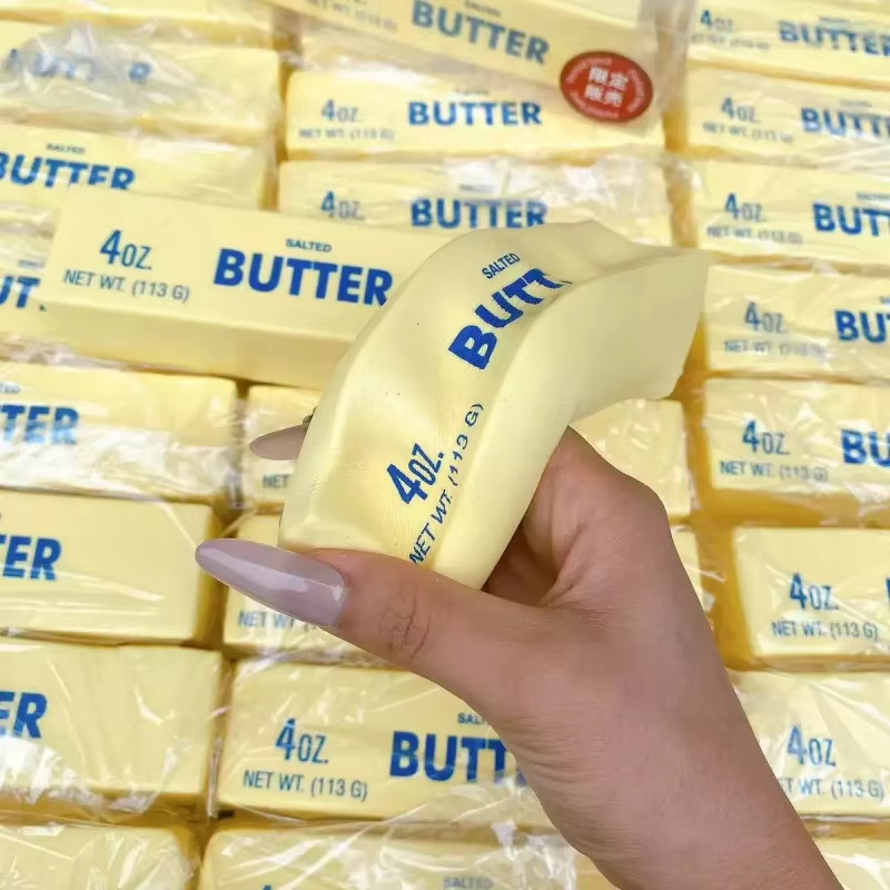 Soft Butter Stick Squishy Slow Rebound Stress Relief Toy Silicone 1PC