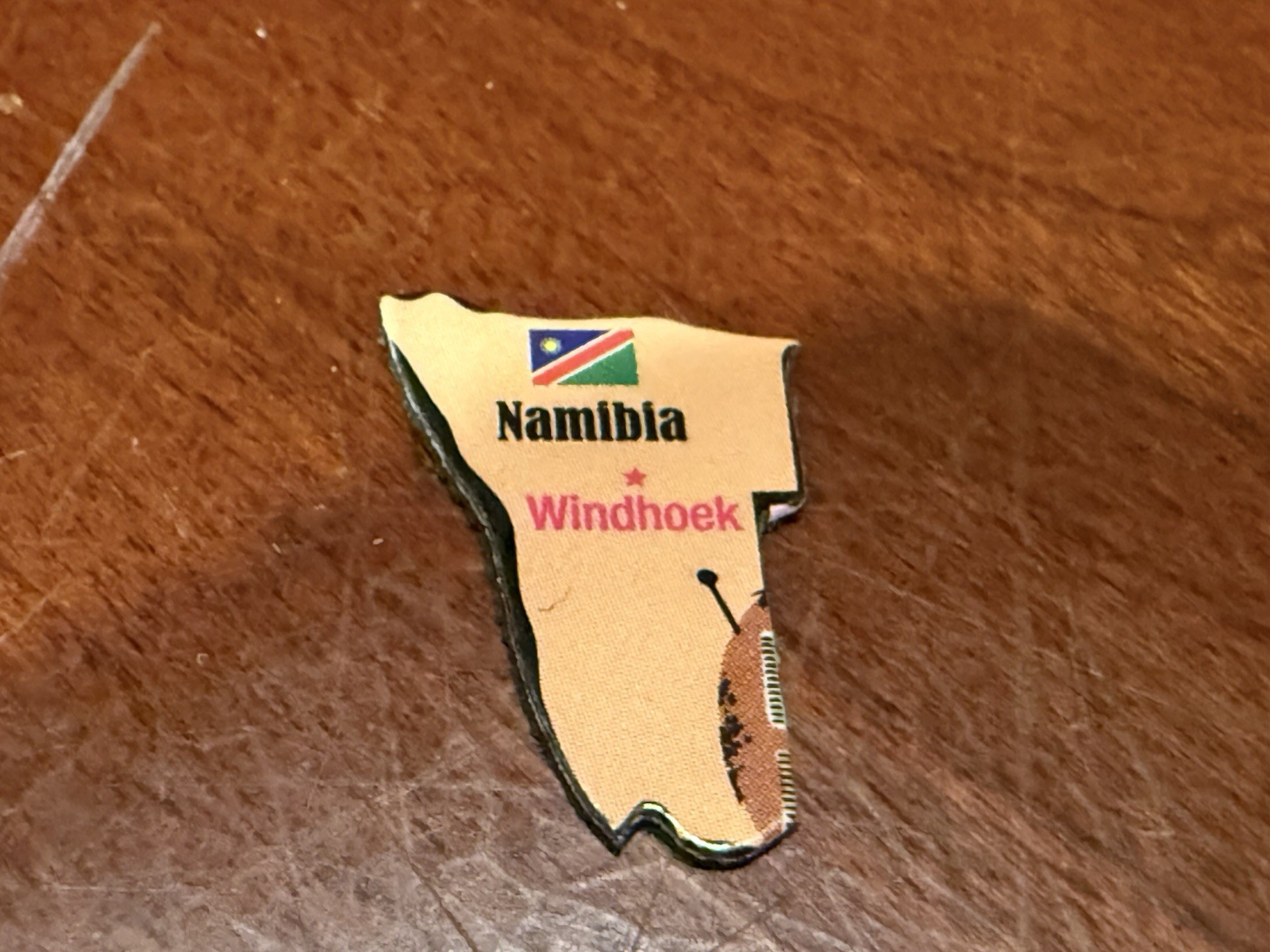 Ata-Boy Magnetic World Map Play-n-Learn Namibia 1