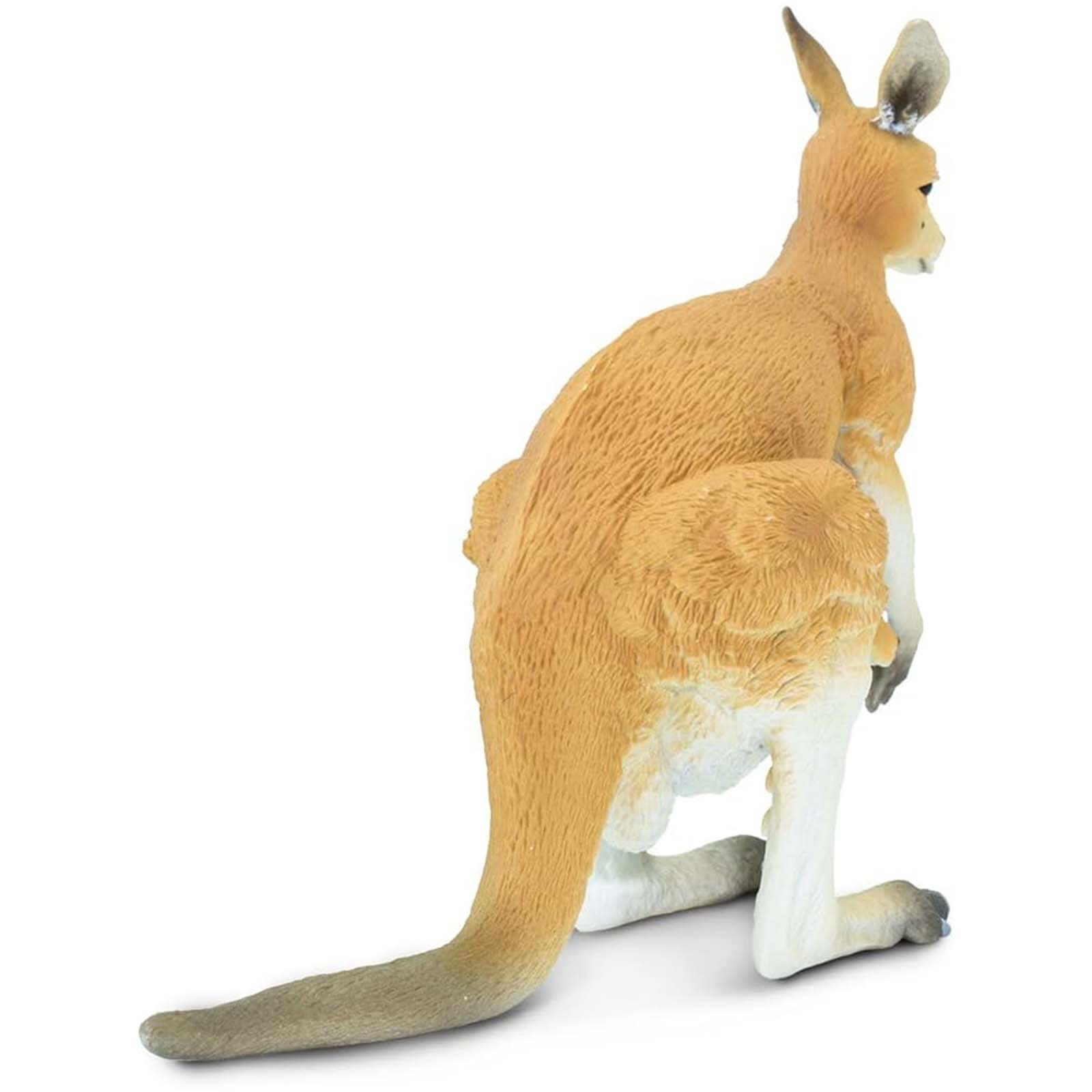 Safari Ltd Kangaroo With Joey Animal Figure 100108 NEW IN STOCK