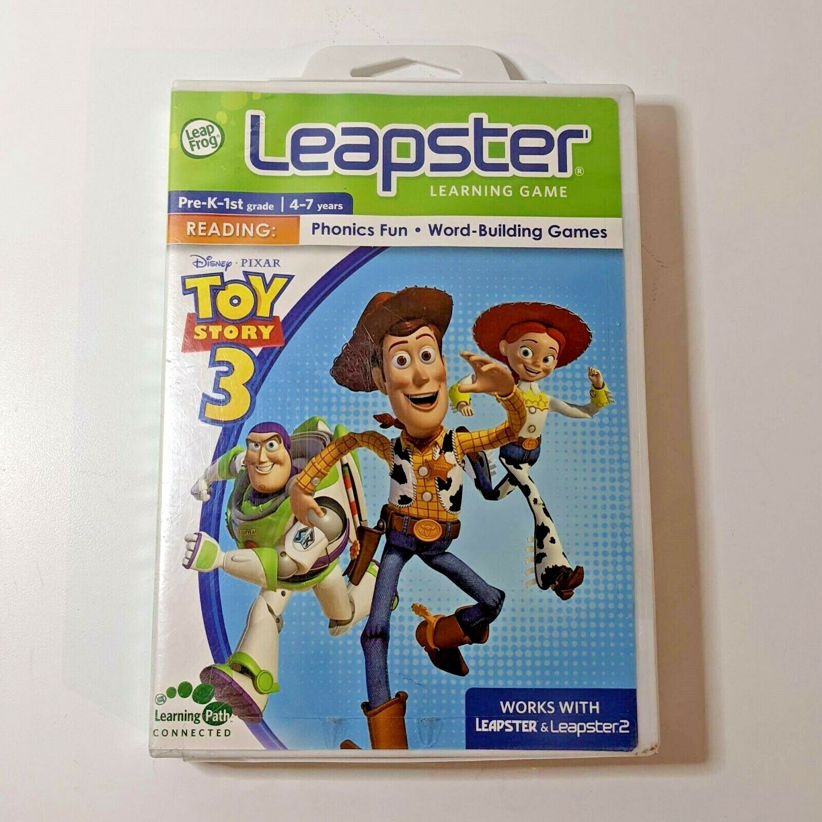 Leap Frog Leapster, Toy Story 3 Game, 4-7 Y, Disney Pixar, Works with Leapster 2