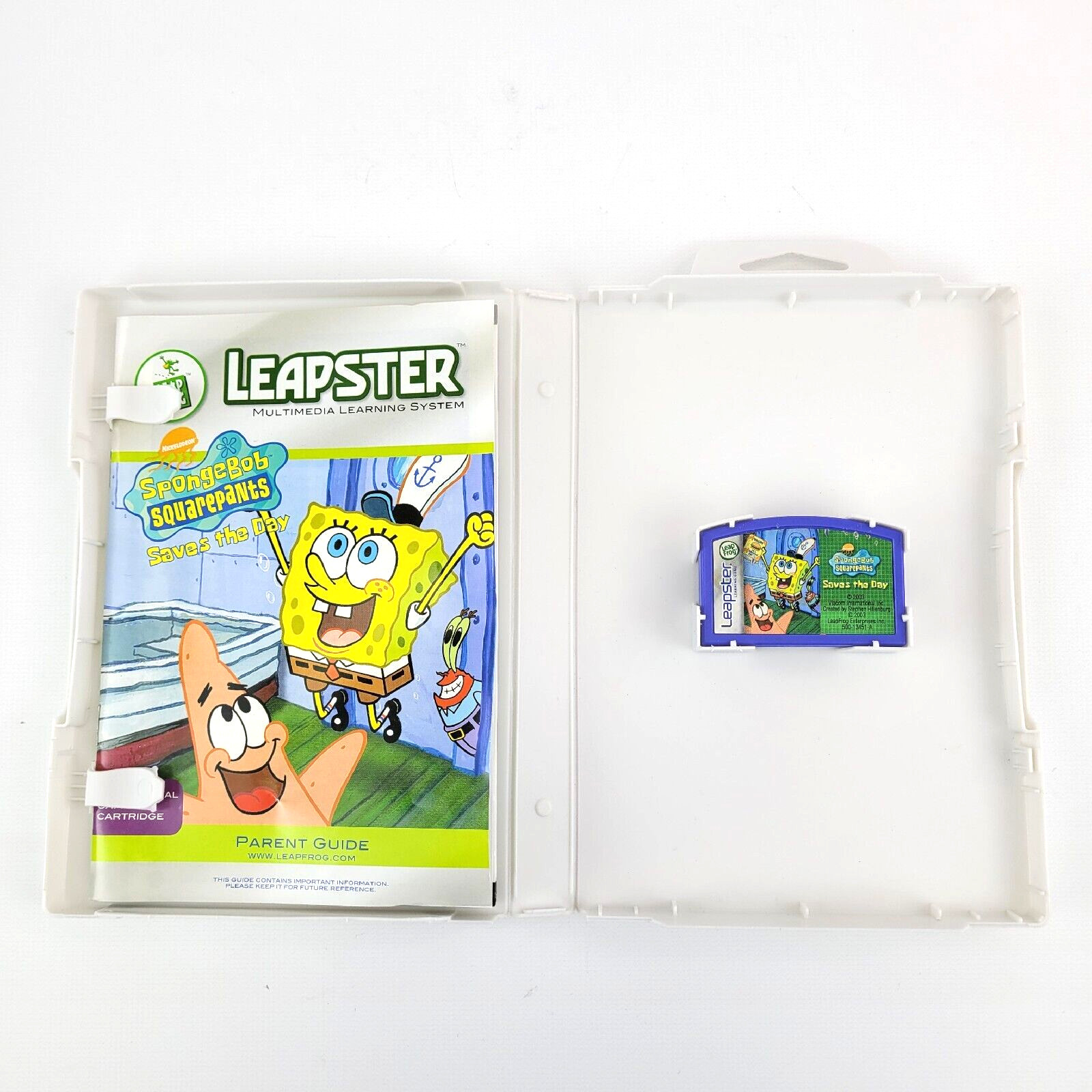 Lot of (10) Leapster Learning Games Cartridges & Cases Fun Educational Games