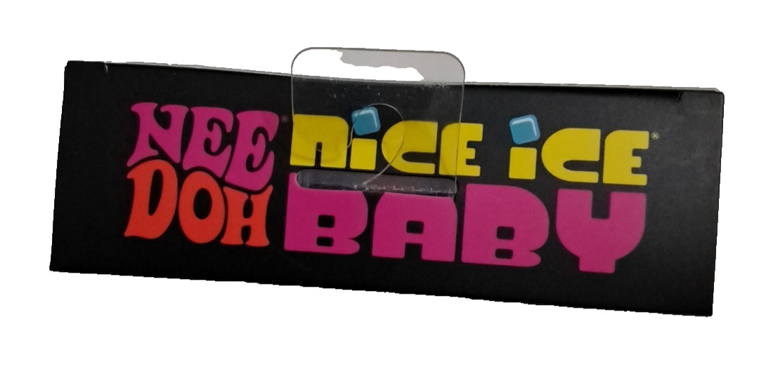Nee Doh Nice Ice Baby Viral Squish Cubes Sensory Squeeze Toys 4 Pack Mini New