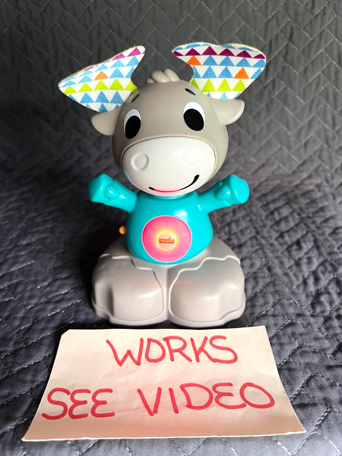 Fisher-Price LINKIMALS MOOSE Interactive Education Toy Musical Lights Sound