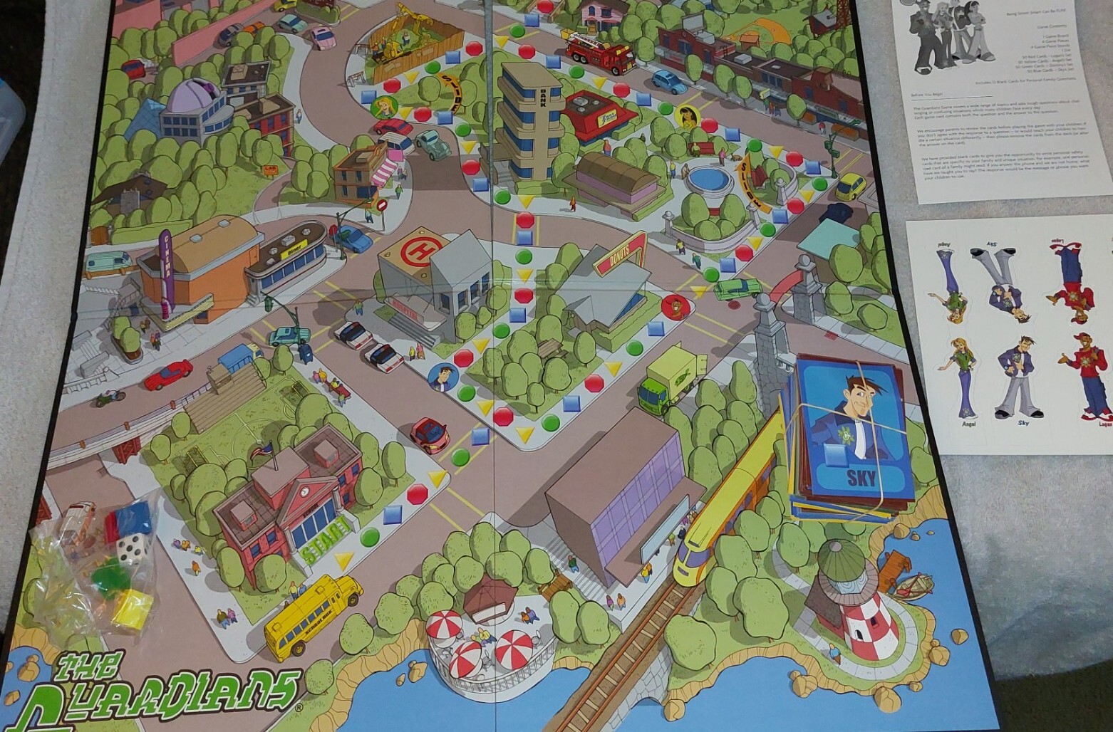 The Guardians Game Fun Way to Learn Safety Street Smarts Never Played Ages 4-10