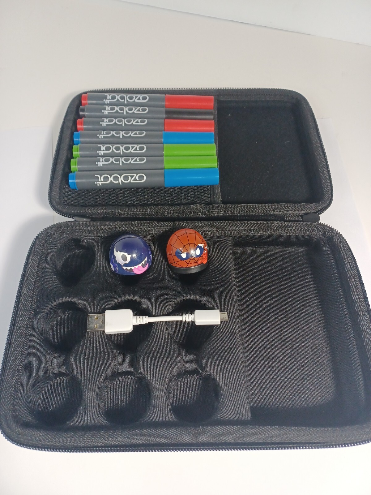 Spider-Man Ozobot & Venom Marvel Skin W/ Extras – Tested –
