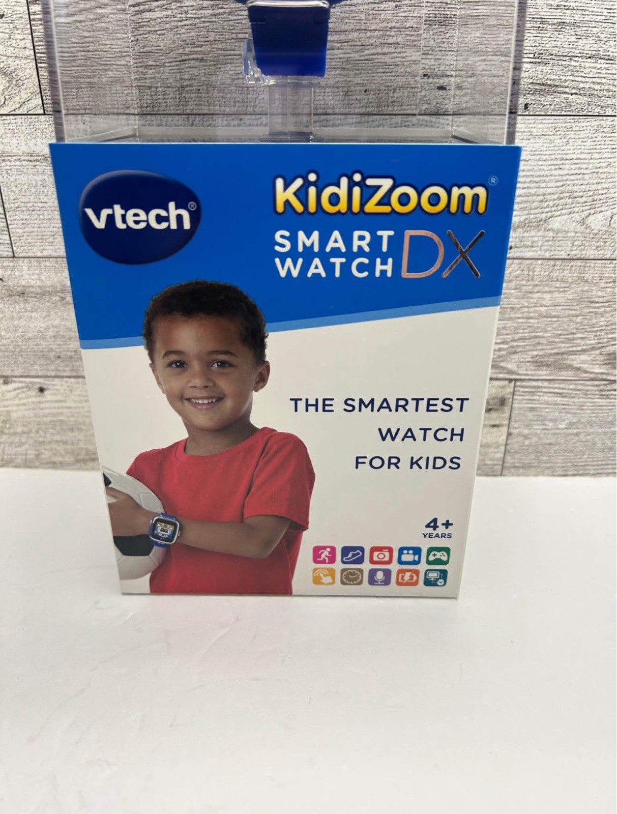 VTech Kidizoom Smartwatch DX Blue The Smartest Watch for Kids Ages 4 And Up. NEW