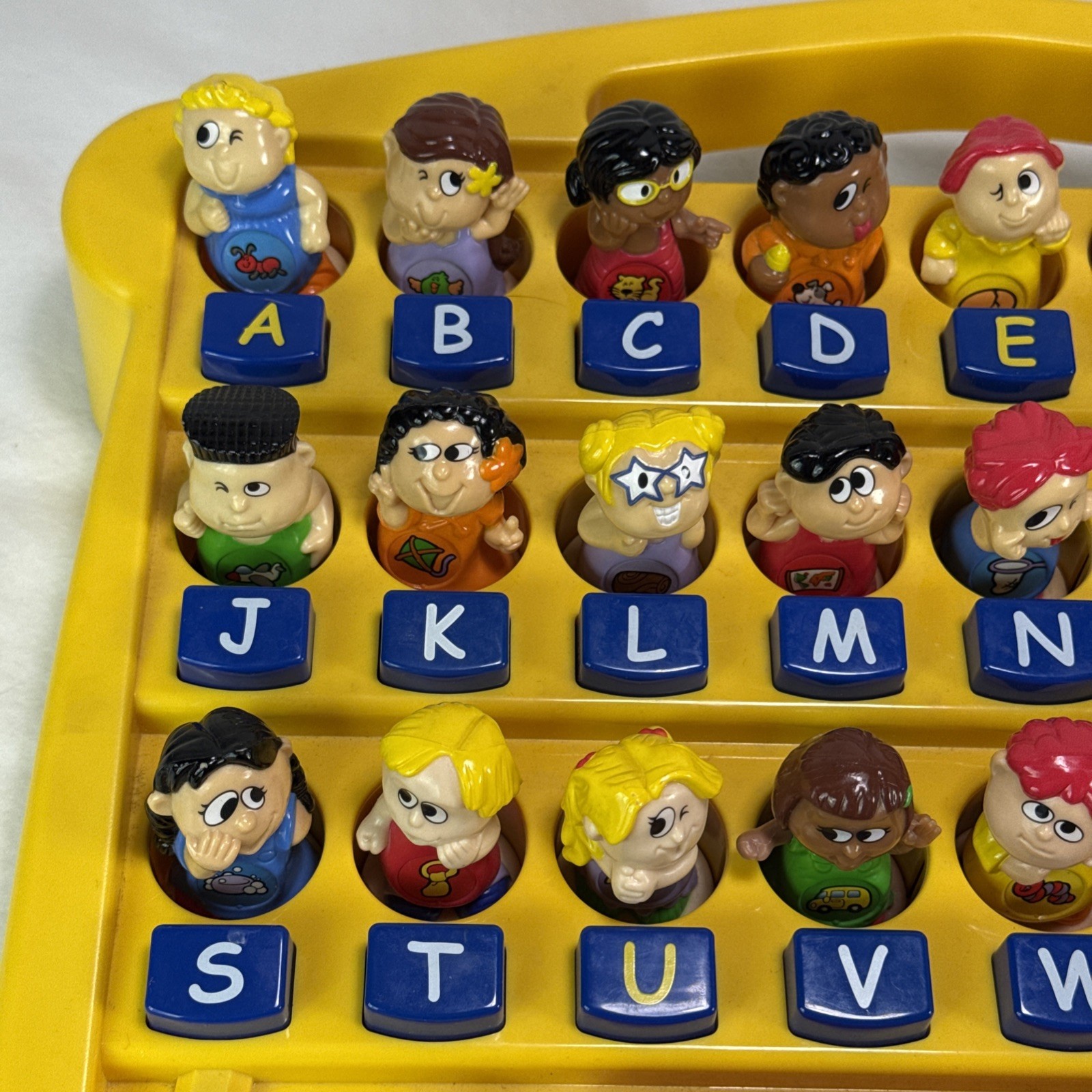 RARE Vtg VTech Interactive Alphabet Classroom Learning Toy Yellow – WORKS!