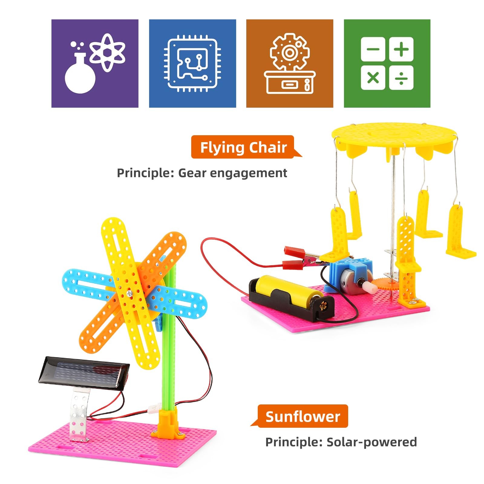 STEM Toys for Girls Age 8-12, Kids Electronic Building Engineering Craft Kits…
