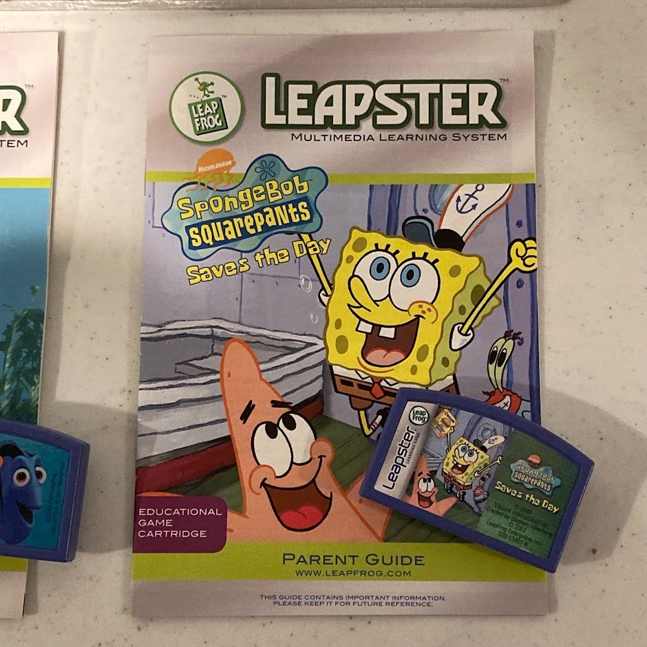 Lot of 7 LeapFrog LEAPSTER Learning Games LEAP