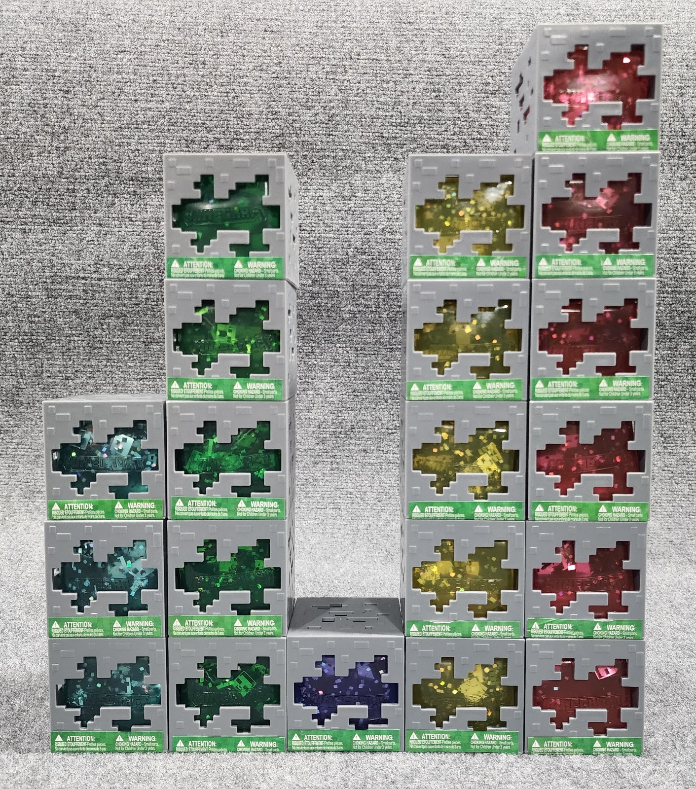 Minecraft Jelly Cubes Squishy YOU CHOOSE COLOR-Like NEEDOH Viral