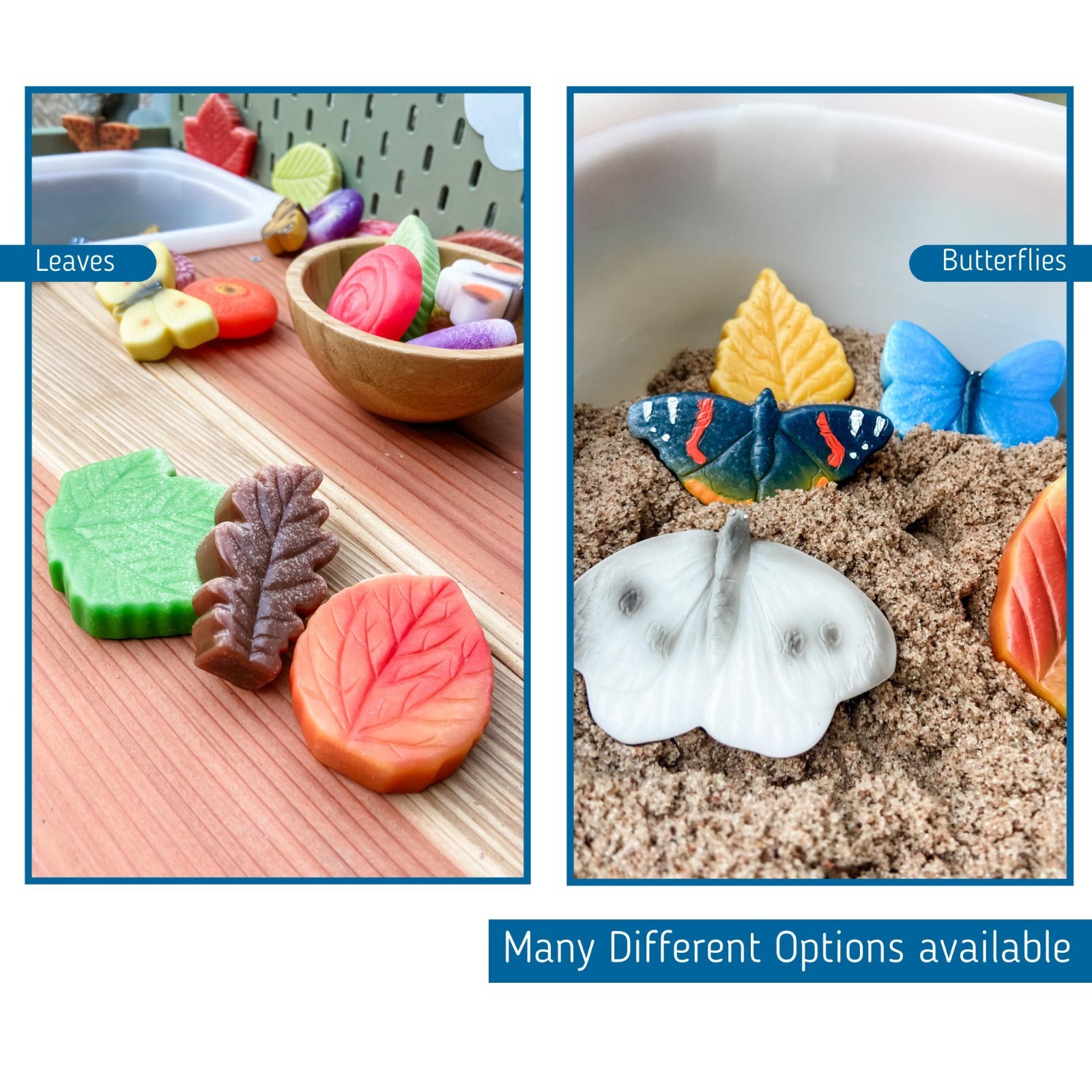 Mud Kitchen Sensory Stones Pretend Play Food, Montessori Story Stones for Kids