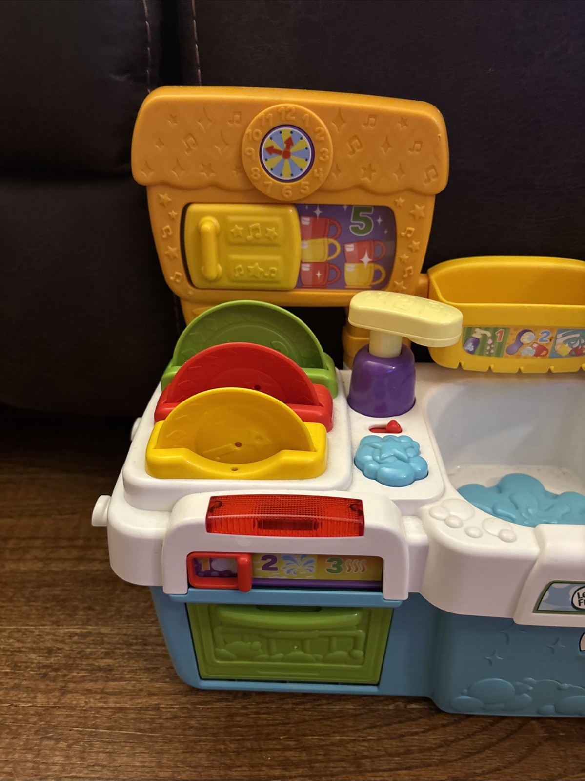 LeapFrog Scrub ‘n Play Smart Sink (English Version) Working