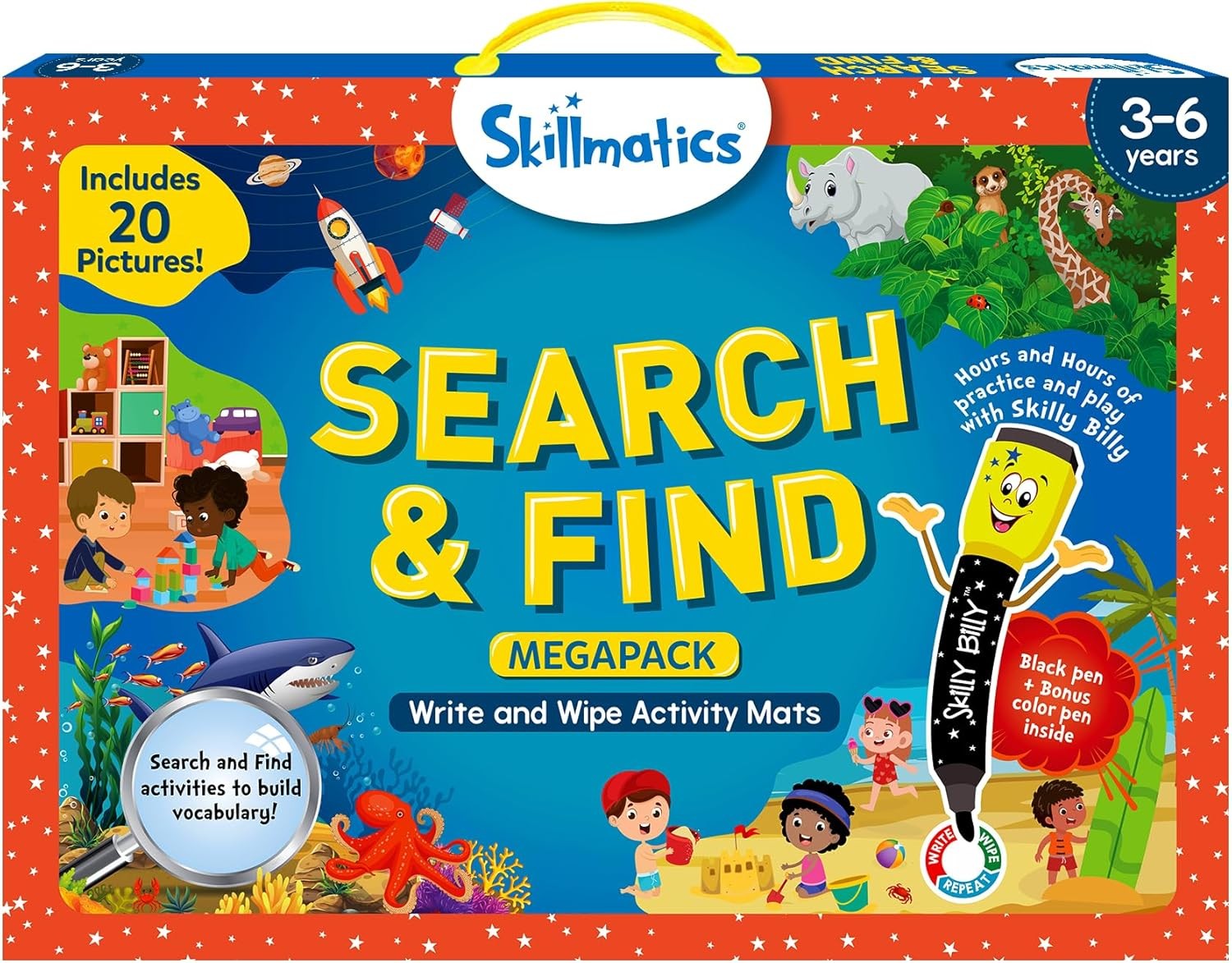 Search and Find Megapack Educational Game – Reusable Preschool Learning Activ…