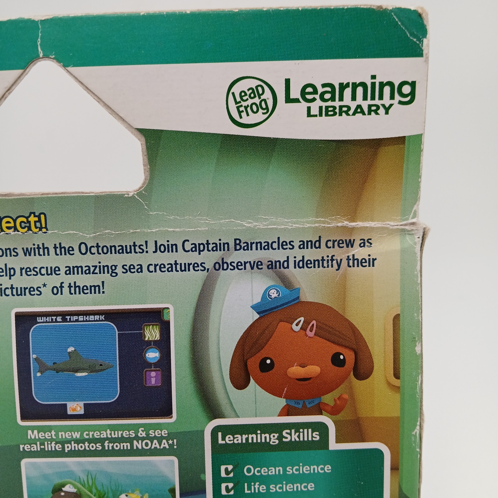 LeapFrog Disney Octonauts Science Learning Game LeapPad LeapsterGS New READ