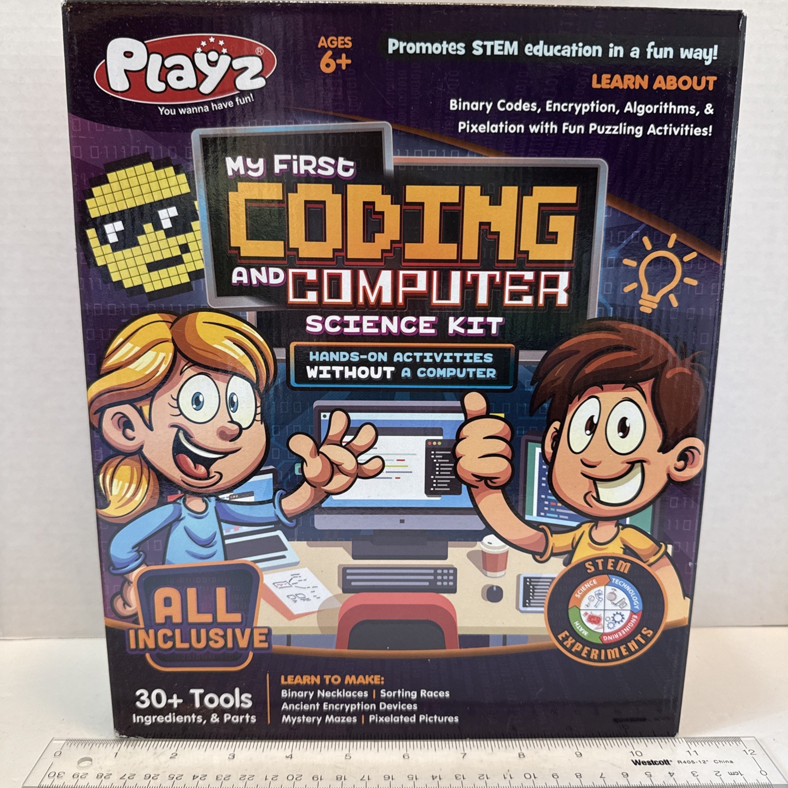 My First Coding And Computer Science Kit By Playz Age 6 And Up 30+ Tools