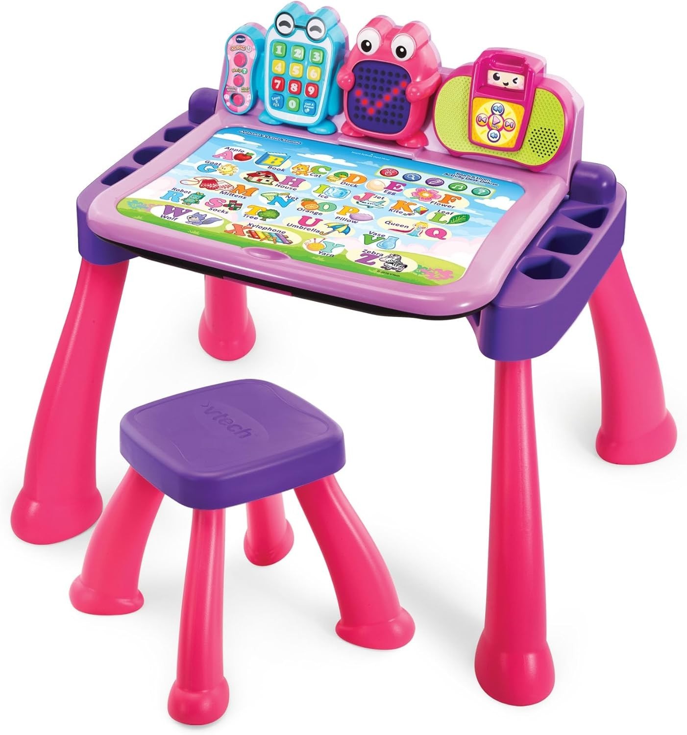 Touch and Learn Activity Desk Deluxe, Pink