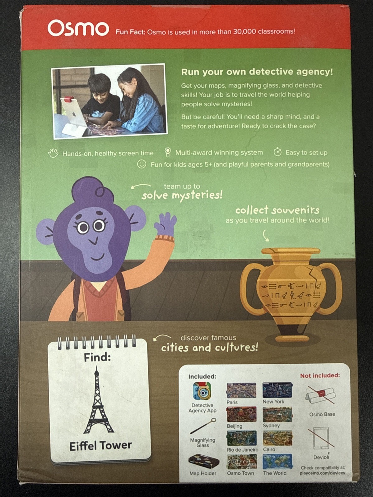 Osmo Detective Agency A Search & Find Mystery Game That Explores The World