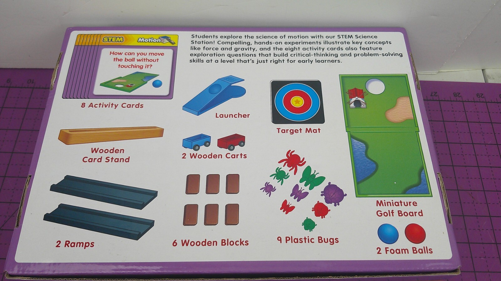 Open Box Complete Lakeshore Educational Product STEM SCIENCE STATION MOTION