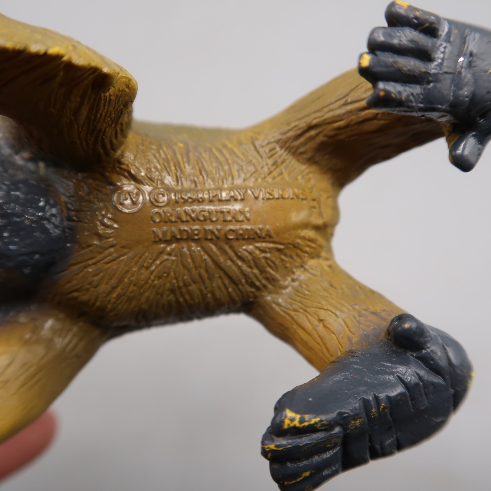 1998 PV Play Visions Orangutan Animal Figure Realistic Detailed 4 inch