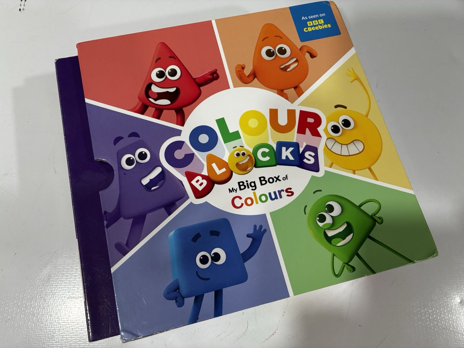 Colourblocks Box Set Kids Color Books BBC CBeebies
