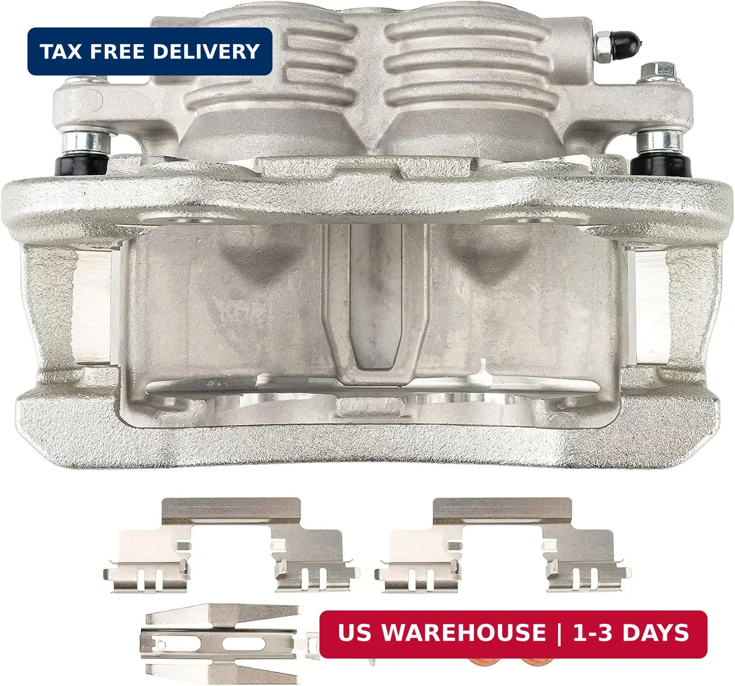 Rear Left & Right Disc Brake Caliper Assembly with Bracket for 02-06 Cadillac Es