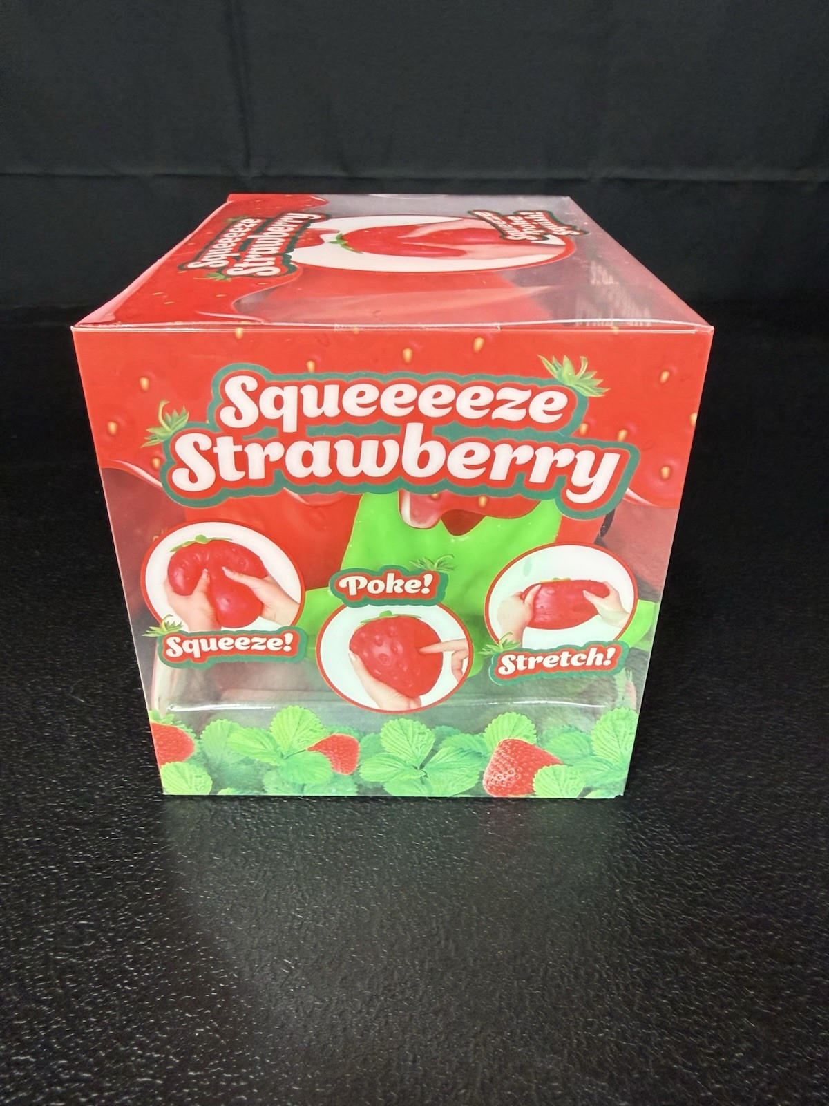 Sunny Days Jumbo Squeezy Strawberry Squishy Toy Stress Relief Sensory Fun