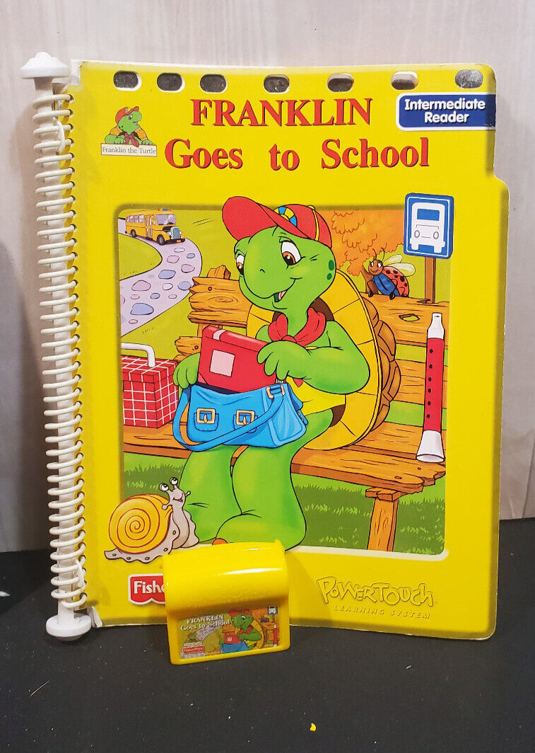 Powertouch Power Touch Franklin Goes to School book and Cartridge