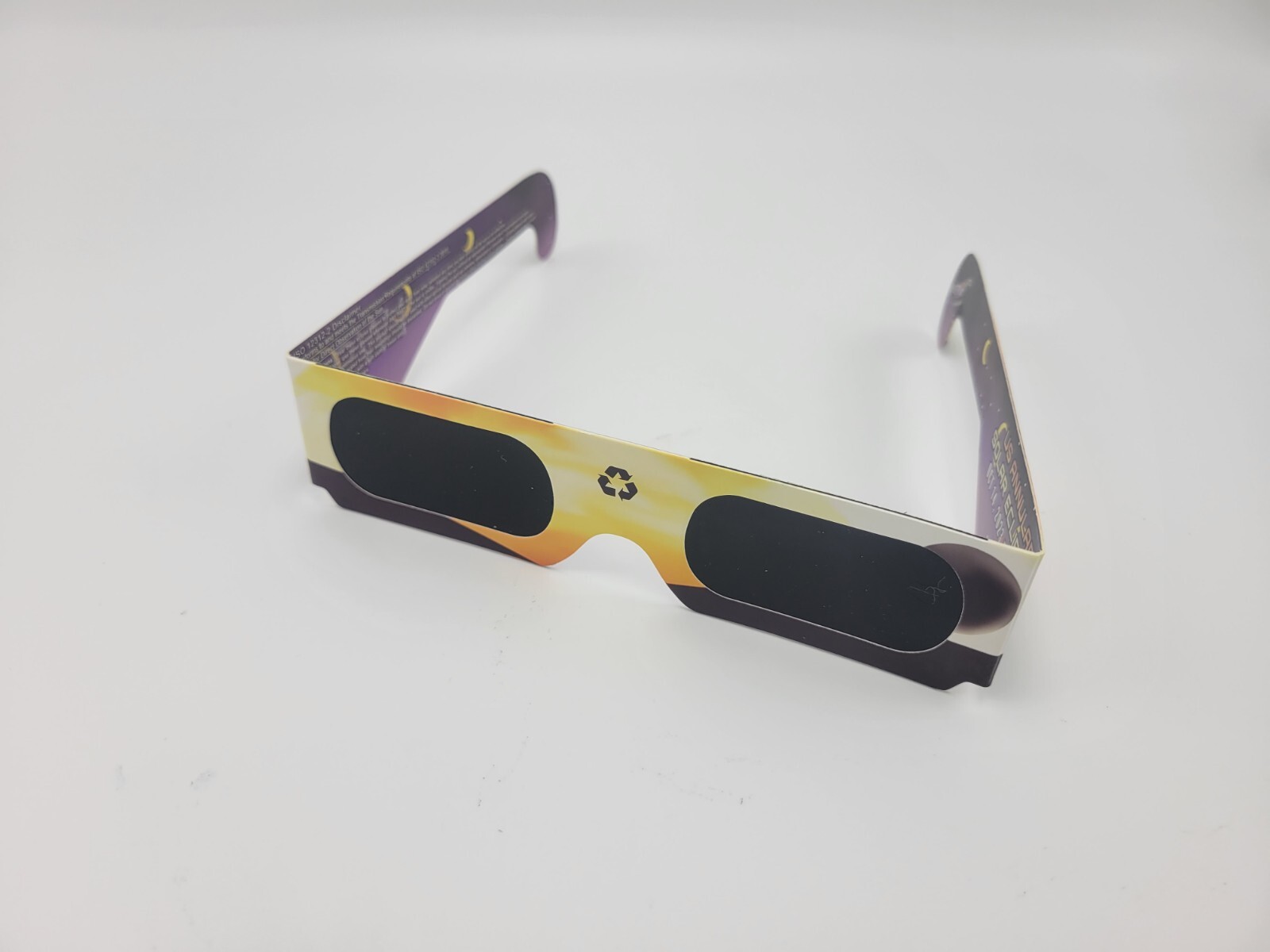 5 Pack of 2023 Solar Eclipse Paper Glasses CE ISO Certified USA Stock Brand New