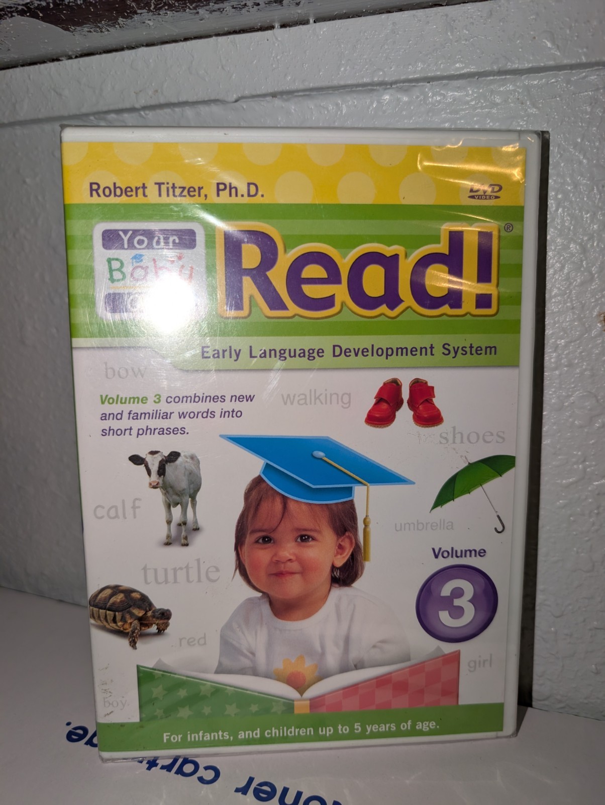 Your Baby Can Read DVD Only Vol 3 Early Language Development System Learning