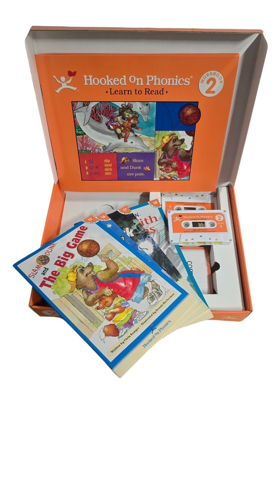 Hooked on Phonics Learn to Read Levels 1-5 INCOMPLETE SET | Vintage 1998 Tapes