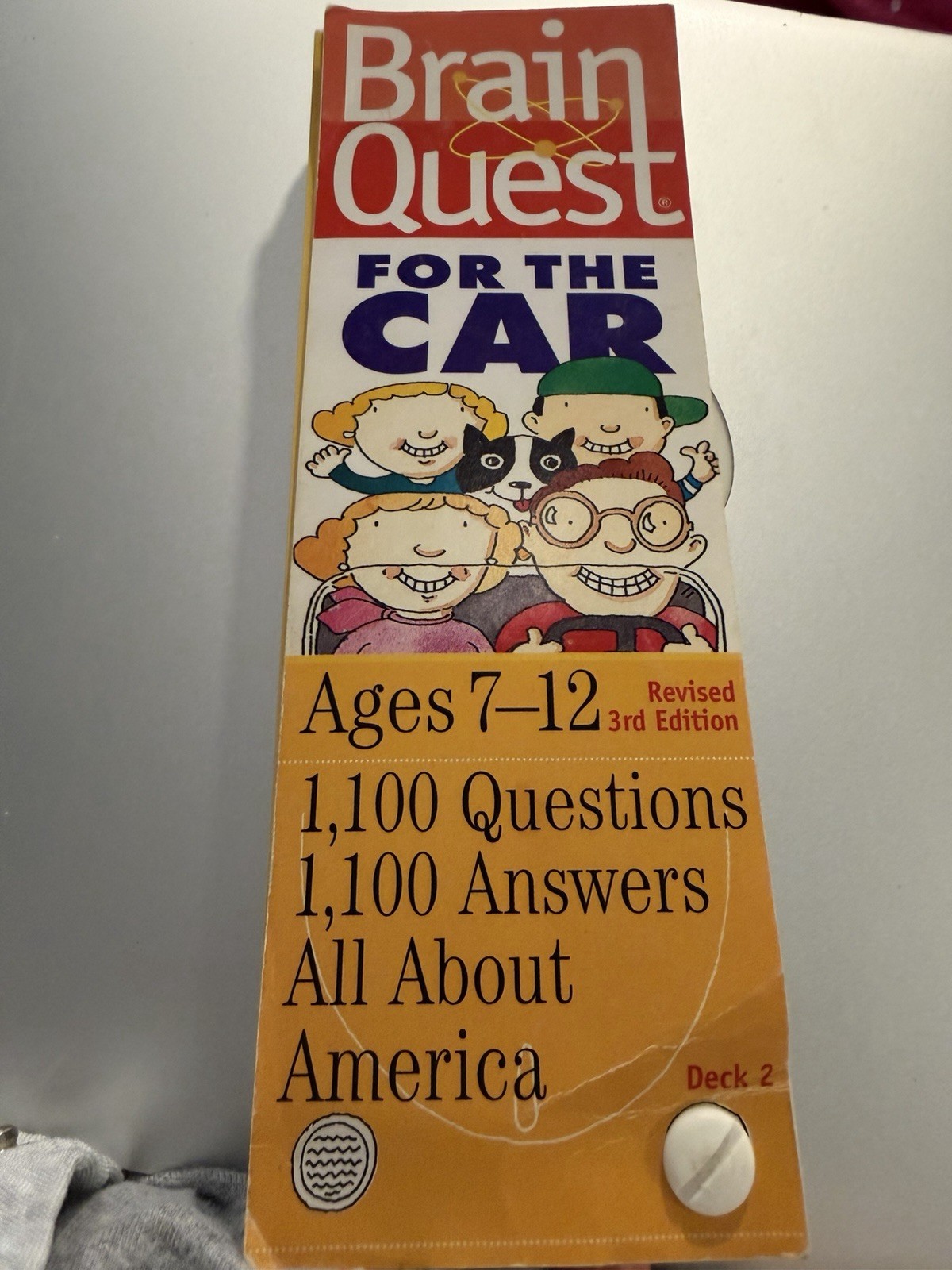 Brain Quest For The Car Ages 7 To 12 1100 Questions About America