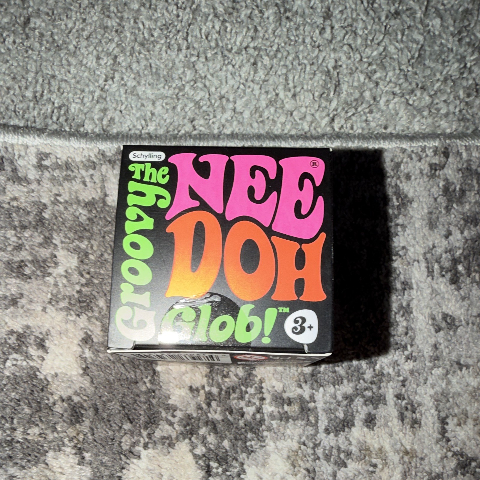 Schylling Groovy Nee-Doh Glob Tactile Squeeze Toy, Green, Ages 3+ (2018)