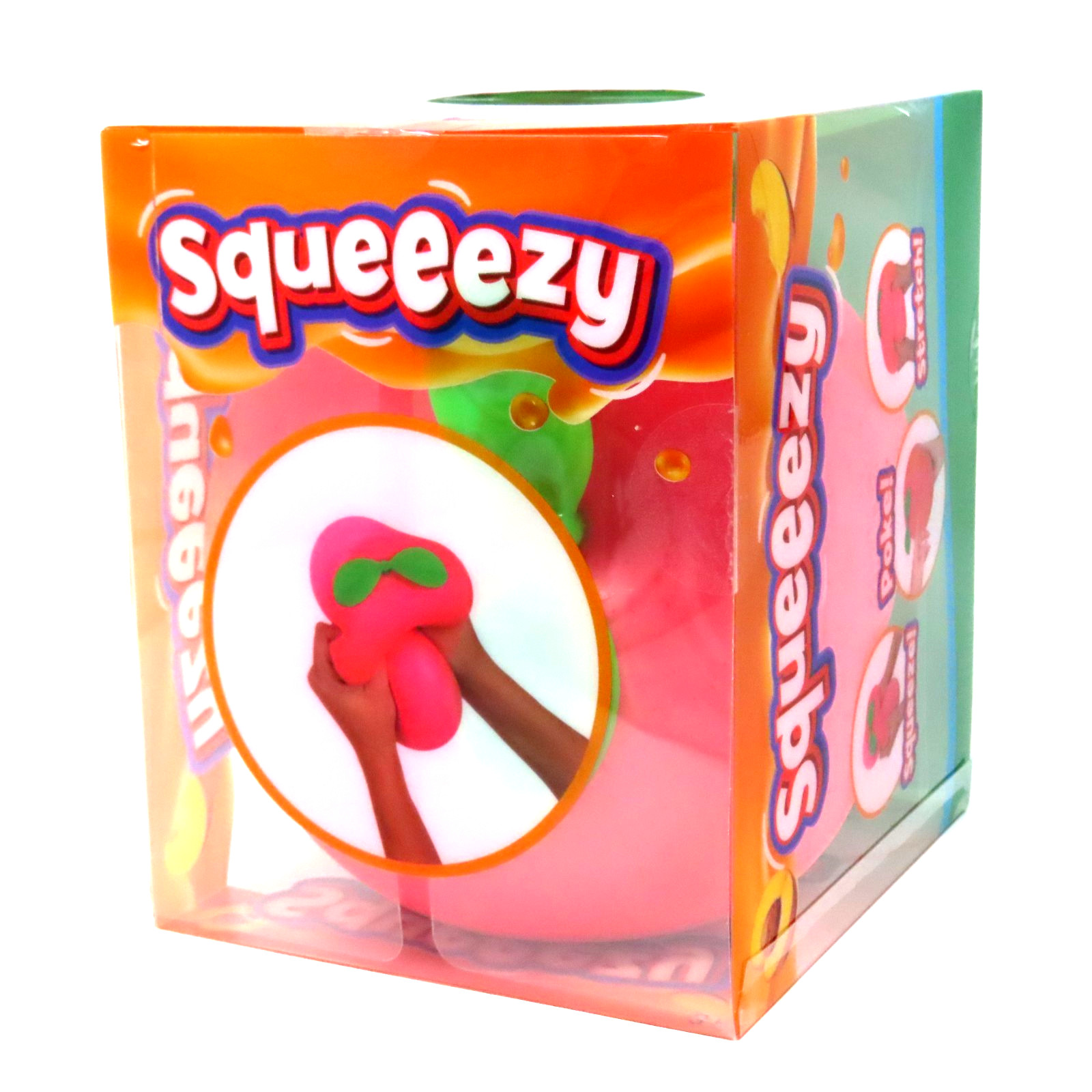 Sunny Days Jumbo Squeezy Peach Squishy Toy 🍑 Stress Relief Sensory Fidget NEW