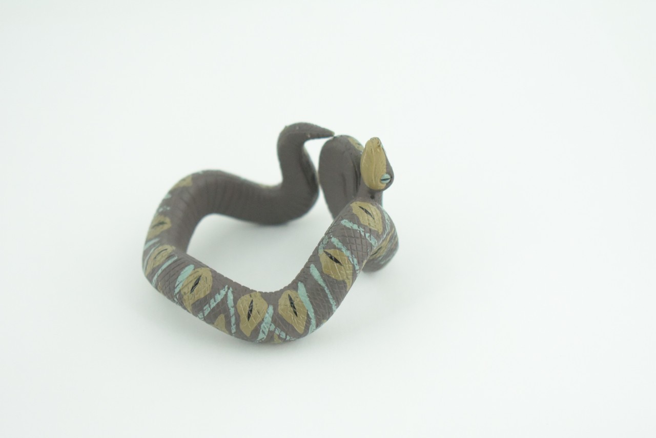 Python Snake Bracelet, Realistic Snake Wrist Band, Plastic, Gift, 3″ RI69 B663