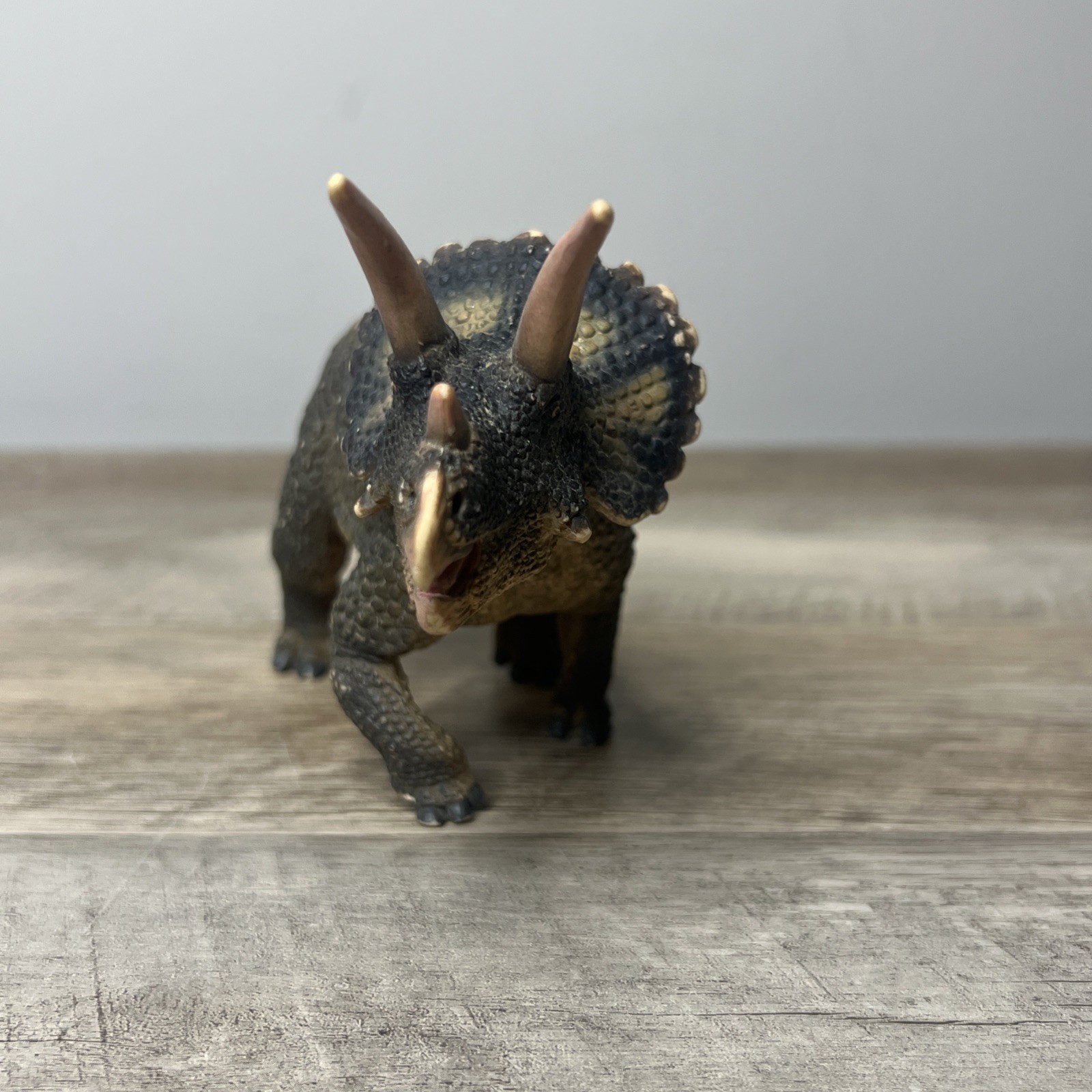 Safari Ltd Triceratops Figure Brown Prehistoric Dinosaur Figurine 6″ 2018