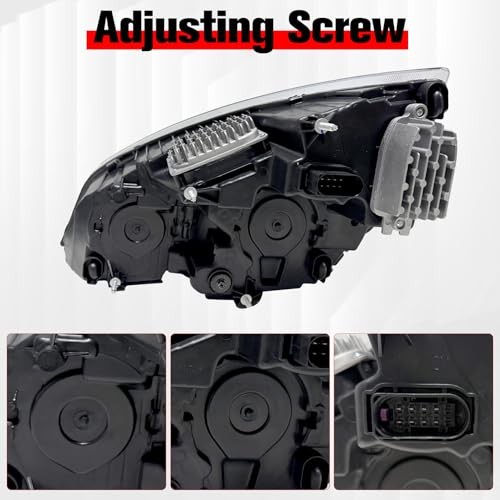 LED Headlight Compatible with 2018 2019 2020 2021 2022 Right Passenger Side