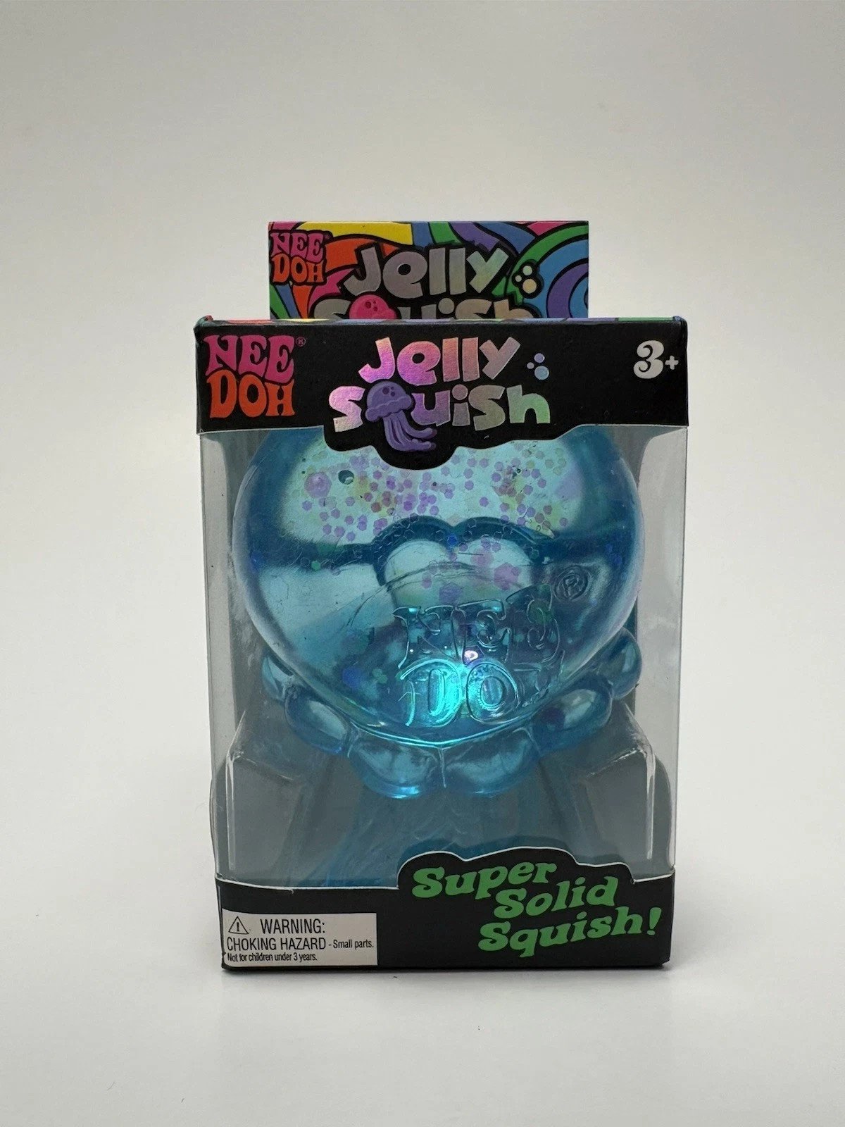 Authentic NeeDoh 💙 BLUE Jelly Squish Jellyfish Fidget Sensory Toy – US Seller