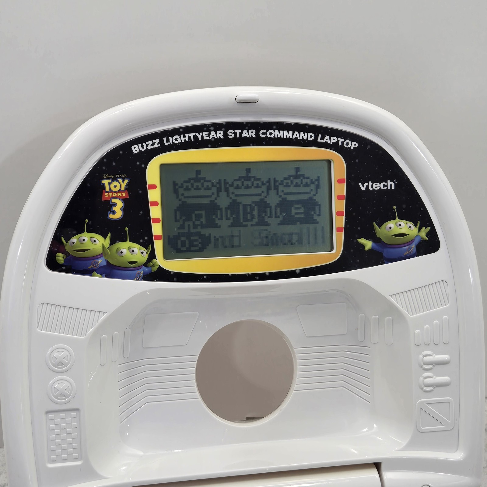 VTech Disney Toy Story 3 Buzz Lightyear Star Command Laptop Works!!