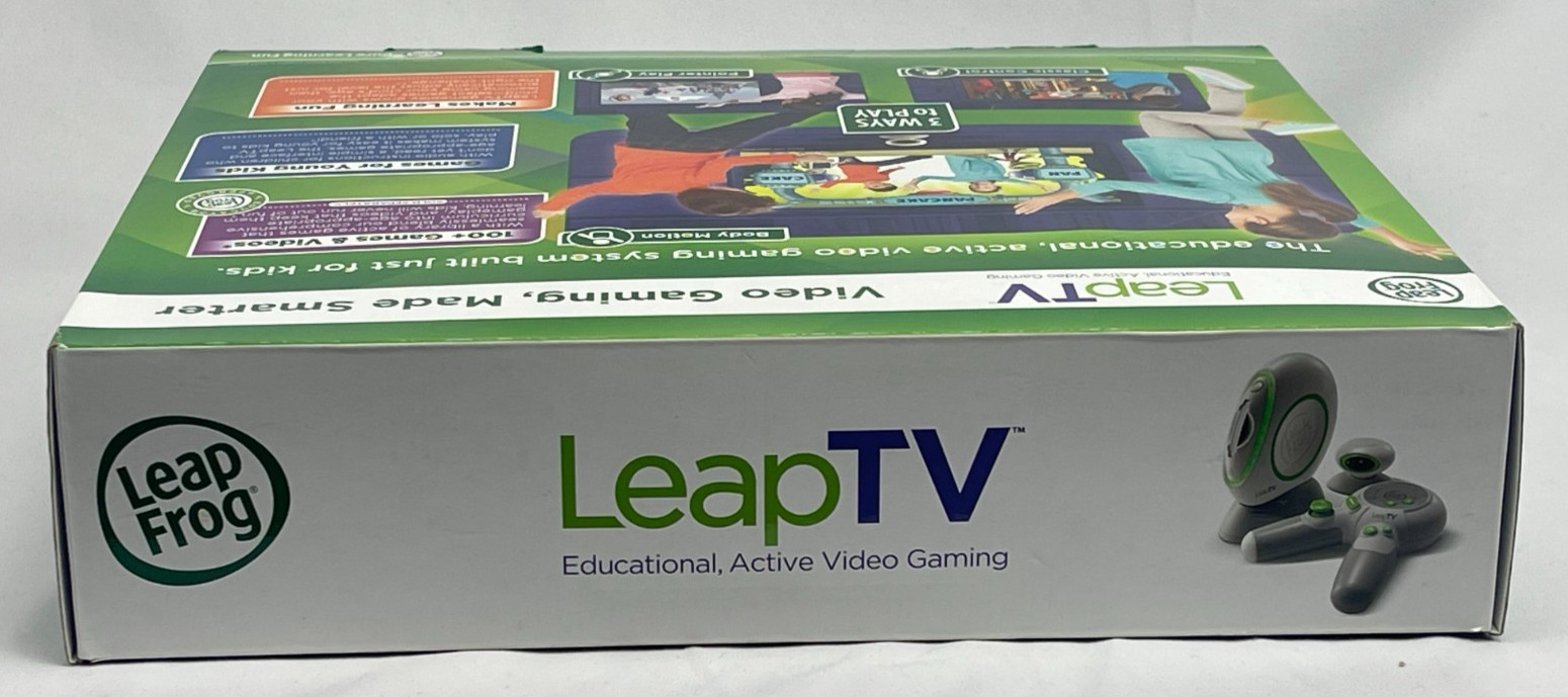 Leap Frog Leapfrog LeapTV Educational Active Video Gaming System New