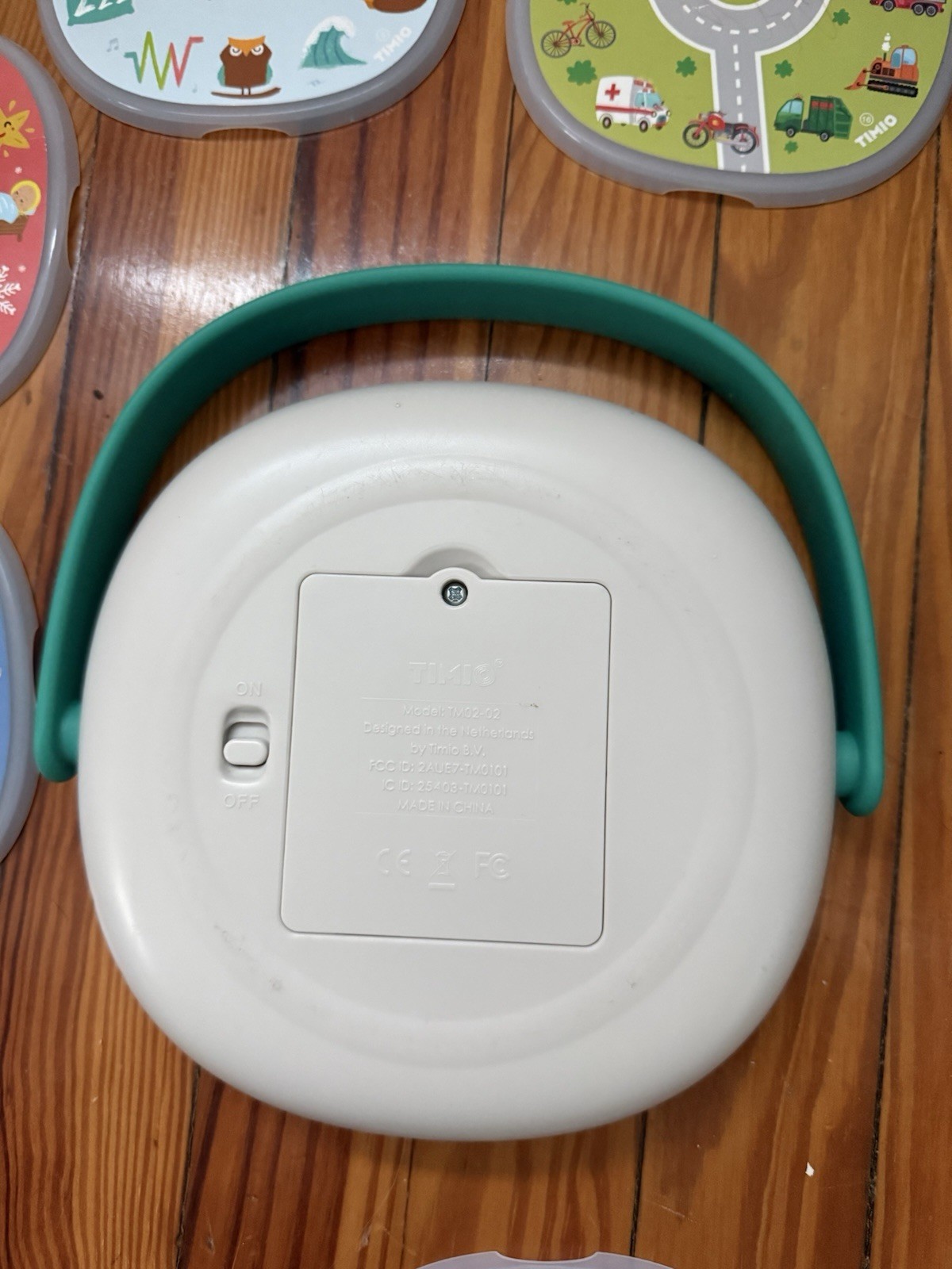 TIMO Electronic Learning Toy with Interchangeable Themed Plates for Ages 1-7