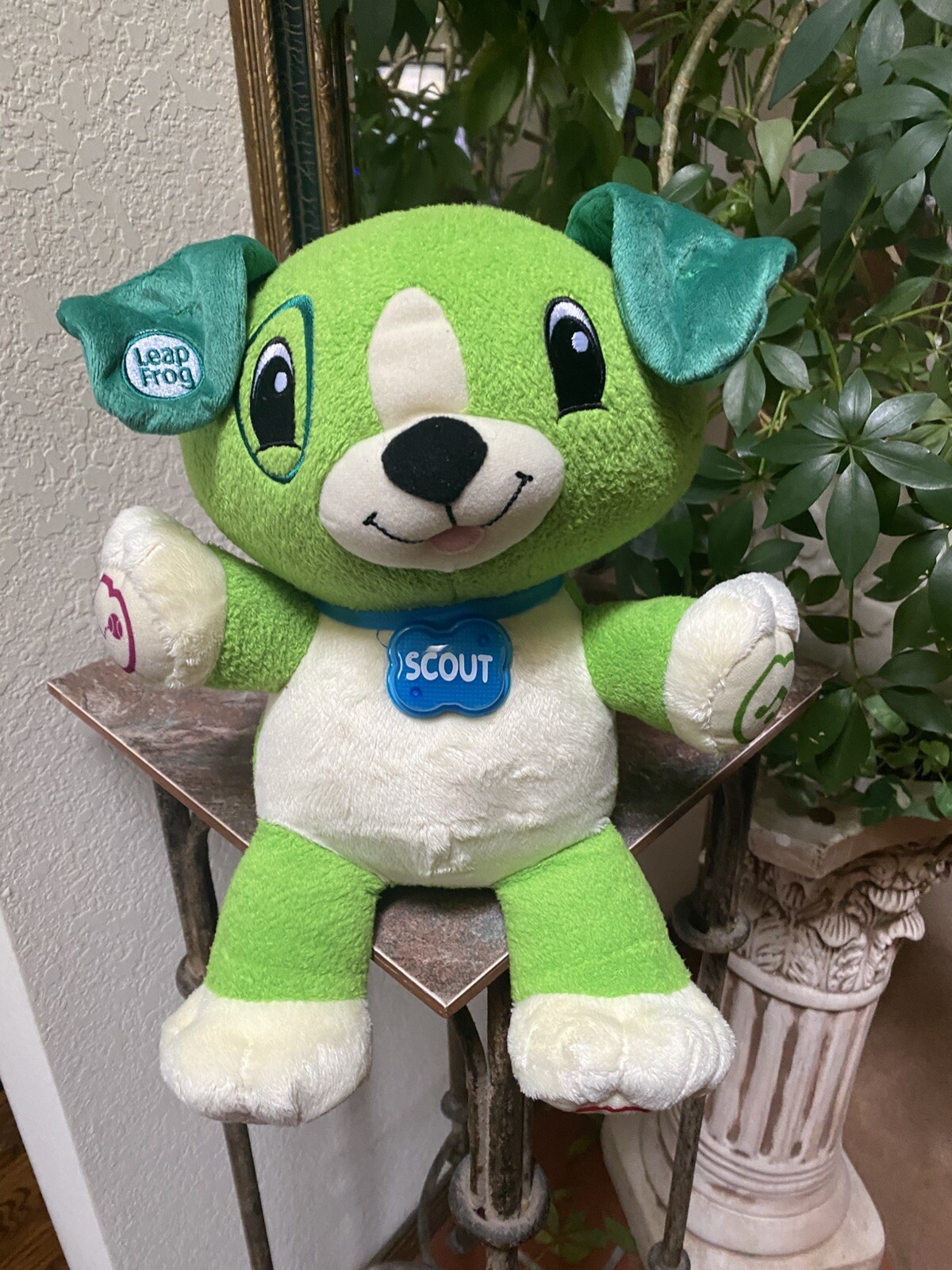 LeapFrog My Pal Scout Plush Dog Interactive Puppy Learning Talks Sings