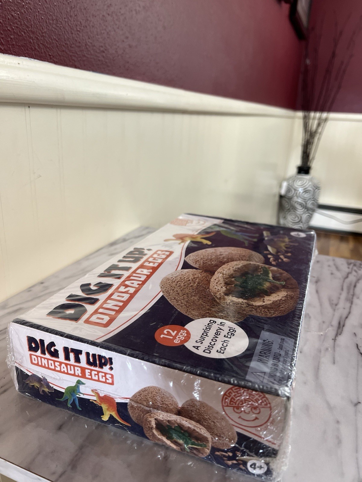 New Mindware Dig It Up Dinosaur Eggs 12 Pack And Excavation Kit Dino Toys New